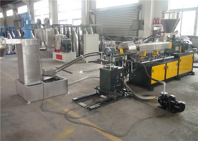 2.2kw van de de Ringspelletiseermachine LLDPE van het dehydratatietoestelwater de Capaciteit van de de Extrudermachine 30-100kg/H